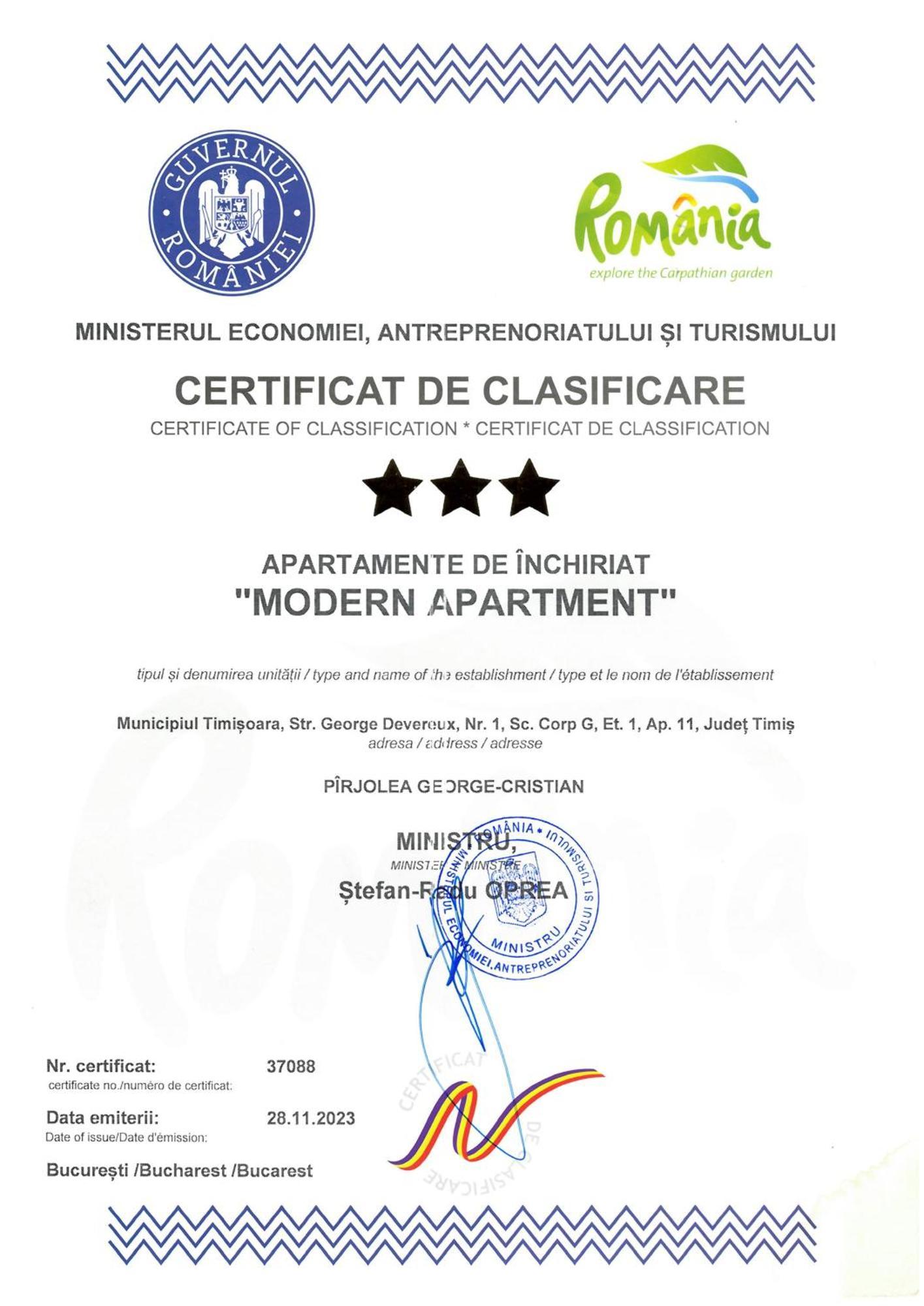 Modern Apartment In Timisoara Ngoại thất bức ảnh